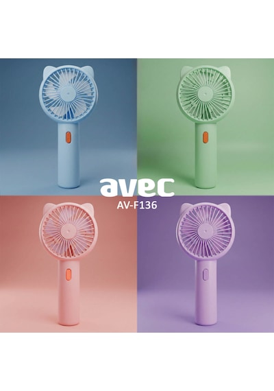 Avec Av-f136 Usb Şarjlı Mini Fan
