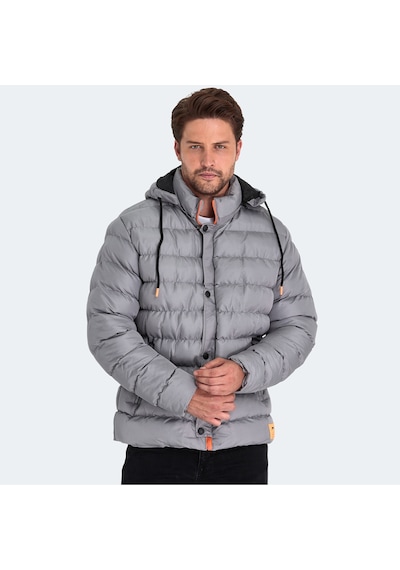 Slazenger SALINE Erkek Mont &amp; Kaban Gri