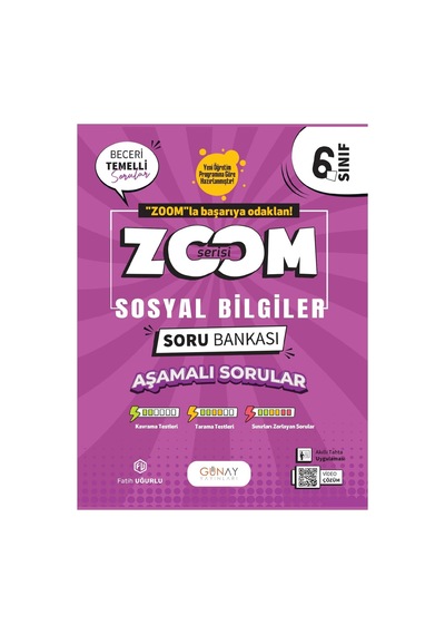 Günay 2025-2026 Müfredat 6 Sınıf Tüm Dersler Zoom Beceri Temelli