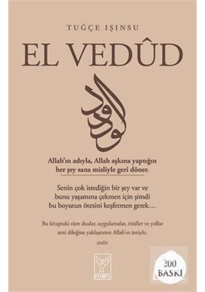 El Vedud / Tuğçe Işınsu 9786054726783