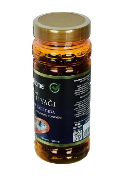 Aksuvital Shiffa Home Çörekotu Yağı Soğuk Sıkım 1000 MG 100kapsül
