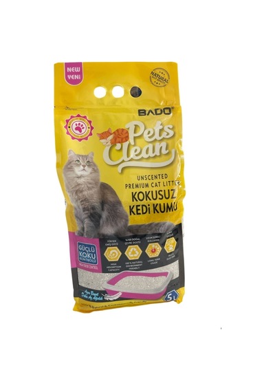 Pets Clean Kedi Kumu Naturel Kokusuz 5 Lt