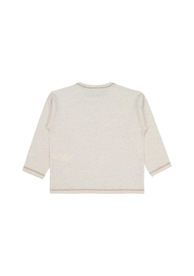 Civil Boys Cepli Overlok Dikişli 2-5 Yaş Sweatshirt Bej