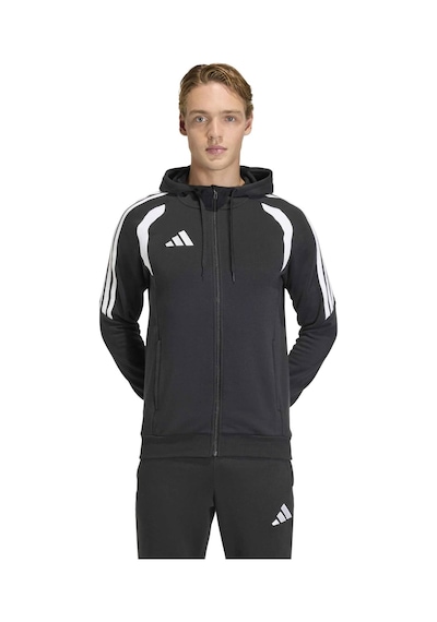 Black/whıte Adidas Erkek Futbol Kapşonlu Sweatshirt Tiro26l Swfzhdm Kf3321 siyah
