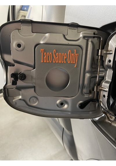 Toyota Tacoma "taco Sauce" Benzin Kapağı Tutucu