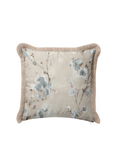 Çiçekli Soft Tonlu Saçaklı Yastık Kılıfı - Romantik Botanik Boho Bej Vizon Püsküllü Kırlent Kılıfı Sessiz Ufuk Serenat Çiçekli Soft Tonlu Saçaklı Yastık Kılıfı - Romantik Botanik Boho Bej Vizon Püsküllü Kırlent Kılıfı Sessiz Ufuk Serenat