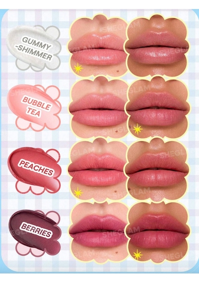 Bubble Kiss Lip Balm-peaches