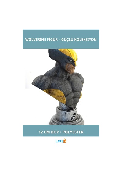 Polyester Wolverine Figür 12 Cm Küçük Boy Koleksiyon Figürü 1 Adet