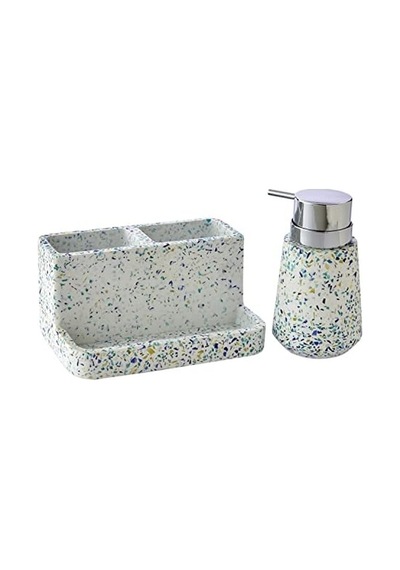 Benekli Terrazzo Losyon/sabun Dispenseri 12 Izgara