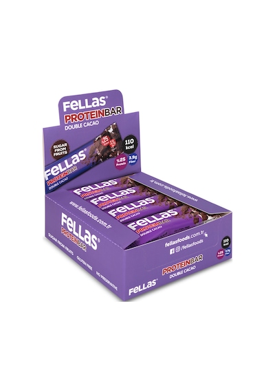 Fellas Duble Kakaolu Protein Bar 12 x 32 G