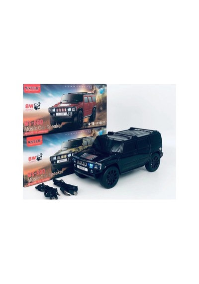 Ws-590 Hummer Oto Tasarımlı Bluetooth Hoparlör Sd Kart Usb Fm Radyolu Kablosuz Speaker