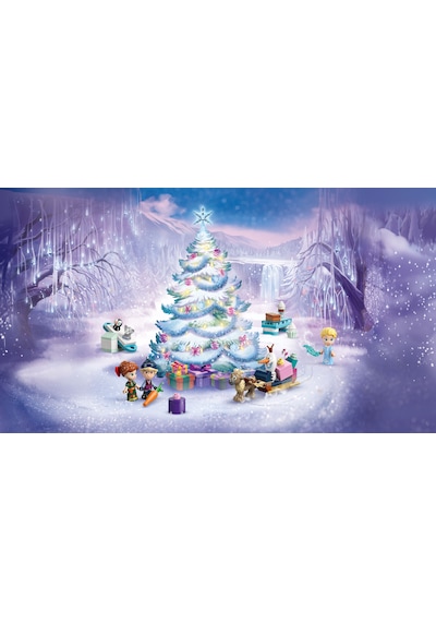 LEGO® ǀ Disney Karlar Ülkesi 2025 Yılbaşı Takvimi 43273 - 5 Yaş ve Üzeri Prenses Seven Çocuklar için Yaratıcı Oyuncak Yapım Seti (231P)