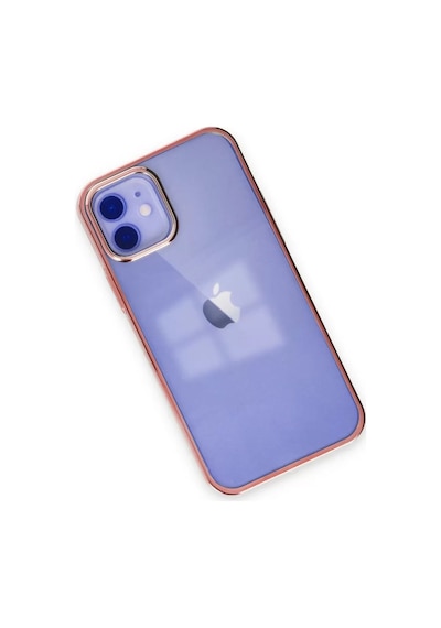 Newface Apple iPhone Uyumlu  12 Kılıf Element Silikon - Pembe
