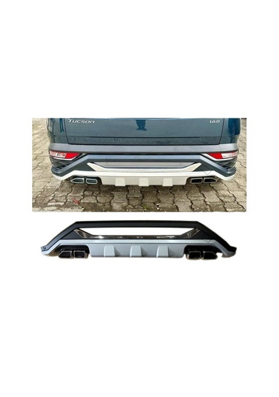 Hyundai Tucson 2021-2024 Arası Uyumlu Arka Koruma Difüzör