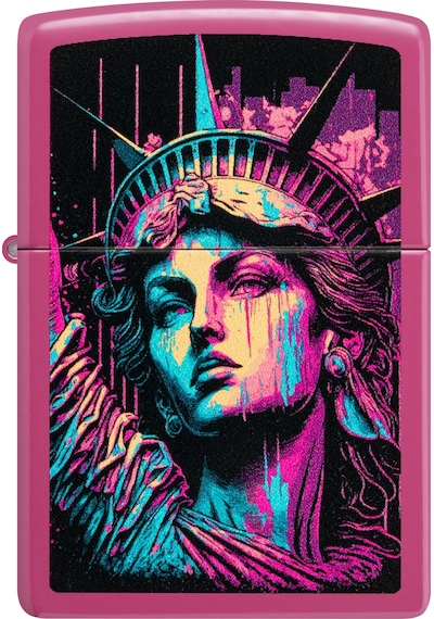 Zippo 49846 American Lady Design Çakmak Çok Renkli