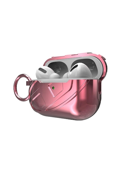 Diesel Apple AirPods Uyumlu Pro / Pro 2 İçin Parlak Kılıf - Pembe
