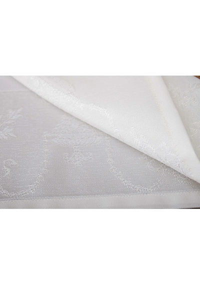 Ayda Jakar Polyester Kumaş Krem Amerikan Servis 33.5x46 Cm Gri 4 Ad. 1387 Gri