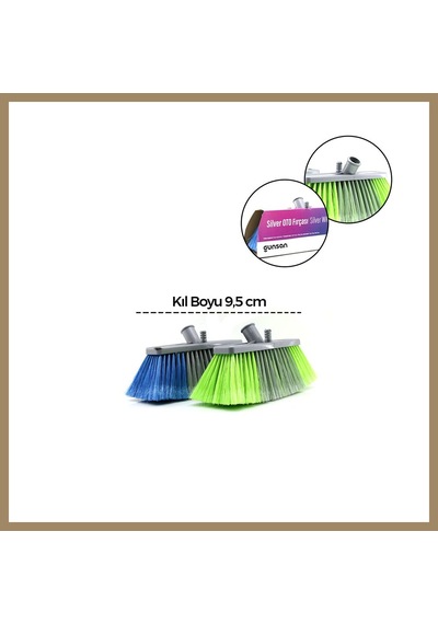 Kahveci.store Oto Yıkama Fırçası Yumuşak Kıl 9.5 Cm 22 Standart