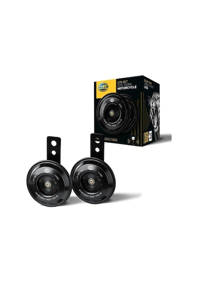 Hella 12v Didit Korna 108 Db 380/480 Hz Motosiklet Takım 71 Mm