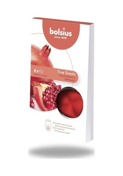 Kokulu Buhardanlık Eritme Mum Tableti - Nar Kokulu - 6 Yuvarlak Şekilli Renkli Tablet Mum - 2-3 Kere Eritme İle Toplam Diğer Kokulu Buhardanlık Eritme Mum Tableti - Nar Kokulu - 6 Yuvarlak Şekilli Renkli Tablet Mum - 2-3 Kere Eritme İle Toplam Diğer