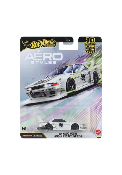 Premium 1/64 - Aero Styles 1/5 - Lb-kaido Works Nissan R32 Skyline Gt-r - Jkf05