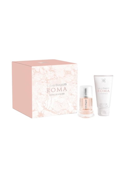 Laura Biagiotti Roma Fiori Bianci Edt 25 Ml + Body Lotion 50 Ml Kadın Parfüm Setia Çiçeksi