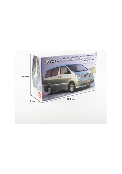 Fujimi Id-69 18754 1/24 Ölçek, Toyota Alphard Mz-v Ff/2wd, 8 Kişilik Minibüs Plastik Model Kiti