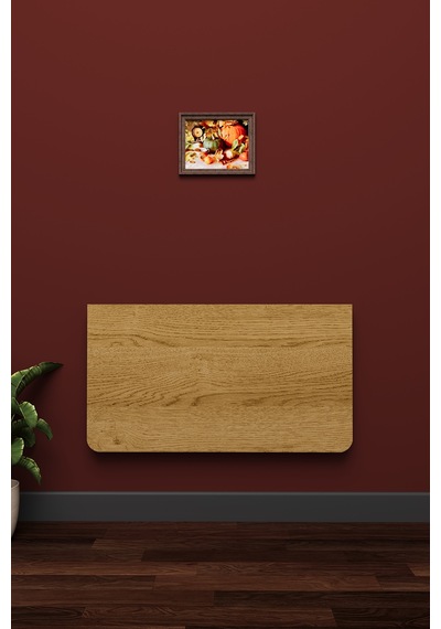 Lüks Duvara Monte Katlanabilir Çalışma Yemek Masası %100 Mdf Balkon Bahçe Masası Dmm90 Karına Lüks Duvara Monte Katlanabilir Çalışma Yemek Masası %100 Mdf Balkon Bahçe Masası Dmm90 Karına