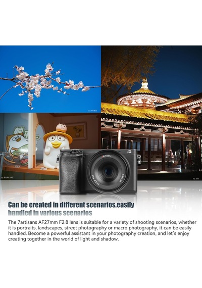 Autofocus 27 Mm F2.8 Aps-c Çerçeve Lens, F2.8 Geniş Diyafram, Destek Otomatik/manuel Diyafram Ve Yüz/göz Tanıma, Sony Fs5/fs7/fs7m2/fs5m2k/a3000/a5000/a6000 Siyah İle Uyumlu Çok Renkli Autofocus 27 Mm F2.8 Aps-c Çerçeve Lens, F2.8 Geniş Diyafram, Destek Otomatik/manuel Diyafram Ve Yüz/göz Tanıma, Sony Fs5/fs7/fs7m2/fs5m2k/a3000/a5000/a6000 Siyah İle Uyumlu Çok Renkli