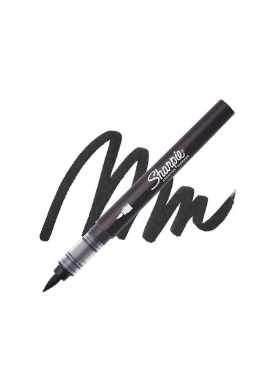 Sharpie Akrilik Markör Fırça Uç Siyah 2218069 Diğer
