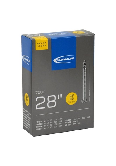 Schwalbe Uzun İnce Sibop İç Lastik Sv20 X-light 80mm