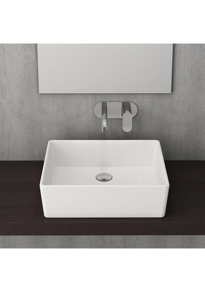 Bocchi Milano Çanak Lavabo 50 CM Mat Beyaz 1215-002-0125