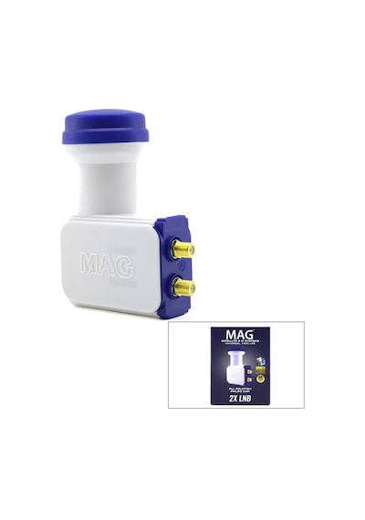 Rose Mag Uydu Unıversal Twin 0.1db 3d 2'li Full Hd Lnb