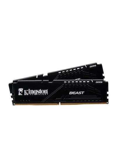 16 Gb Ddr5 5200mhz Kıngston Beast Black Expo 2x8gb Cl36 Dımm Dt Kf552c36bbek2/16tr