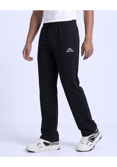 Kappa Tomas Erkek Siyah Comfort Eşofman Altı
