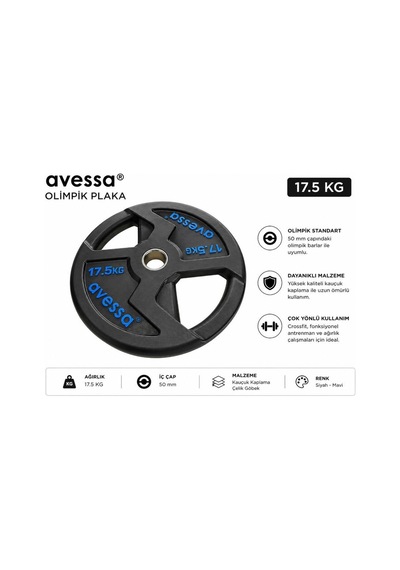 Avessa Op-17,5kg Olimpik Plaka 17,5 Kg
