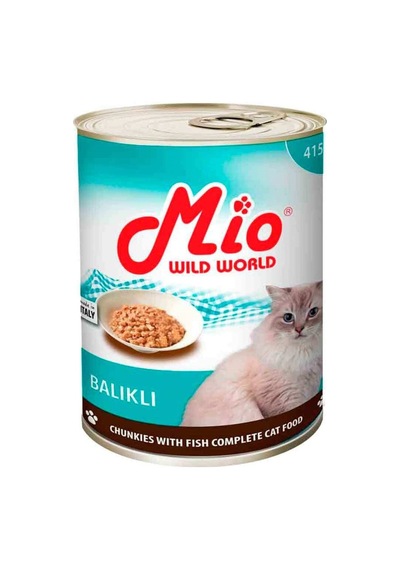 Mio Balıklı Konserve Yetişkin Kedi Maması 415 G