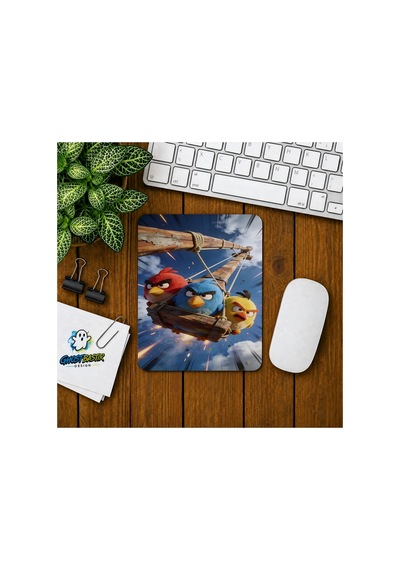 Angry Birds Baskılı Oyuncu Mousepad 011