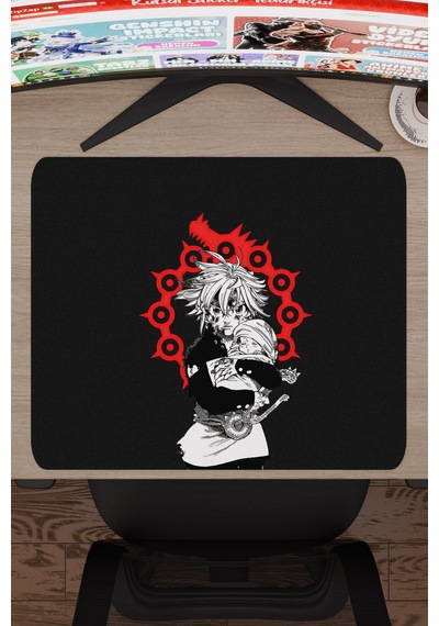 Nanatsu No Taizai Anime V2 - 48x40 Xl Gaming Kauçuk Kaymaz Taban Mouse Pad Fare Altlığı