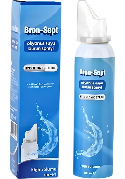 Alldermo Bronsept 3+ Yaş Okyanus Suyu Burun Spreyi 100 Ml 1 Adet