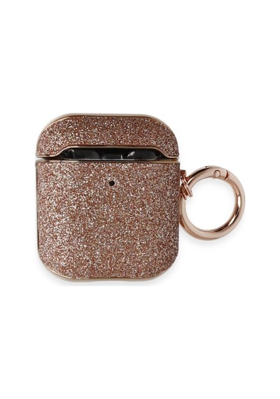 Apple Airpods 2 2.nesil Spell Simli Kılıf - Rose Gold