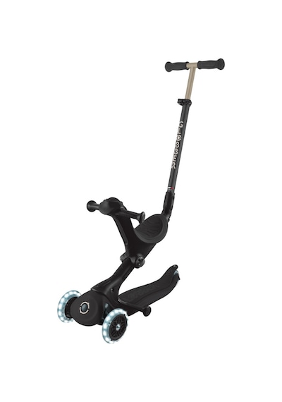 Globber Go Up Deluxe Işıklı Scooter - Siyah siyah