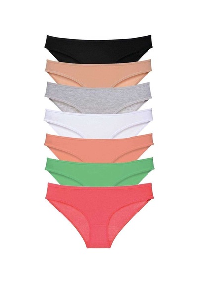 7 Adet Süper Eko Set Likralı Kadın Slip Külot Set 7 Beden: Xl Standart 7 Adet Süper Eko Set Likralı Kadın Slip Külot Set 7 Beden: Xl Standart
