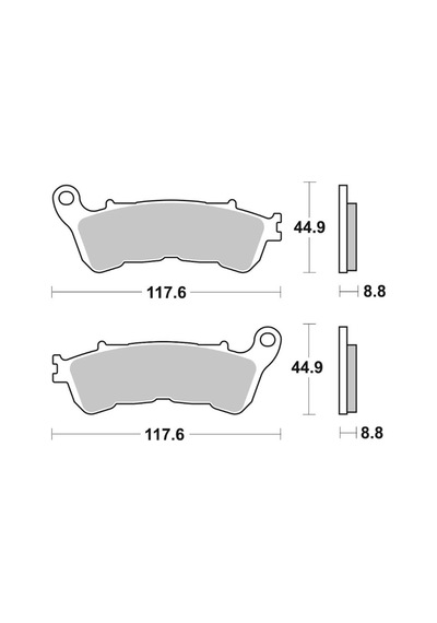 Brembo Honda Cbf1000 06-13 , Nc700 Ön Fren Balatası 388
