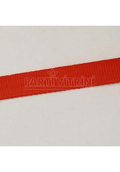 Kırmızı Grogren Kurdela 1 Cm. X 10 Metre 6