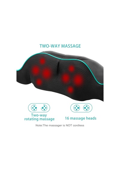 Shiatsu Boyun Ve Omuz Masajı, Isı İle Sırt Masajı, Boyun Masajı Ev İçin Derin Doku Yoğurma Masajları, Ofis Babal Genel