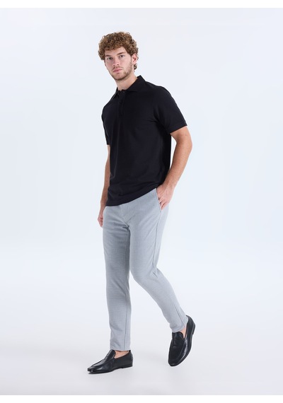 Dockers Siyah Erkek Regular Fit %100 Pamuk Polo T-shirt D261002