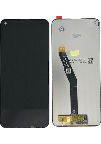 Huawei Uyumlu Y7p 2020 Lcd Ekran Dokunmatik Siyah Çıtasız