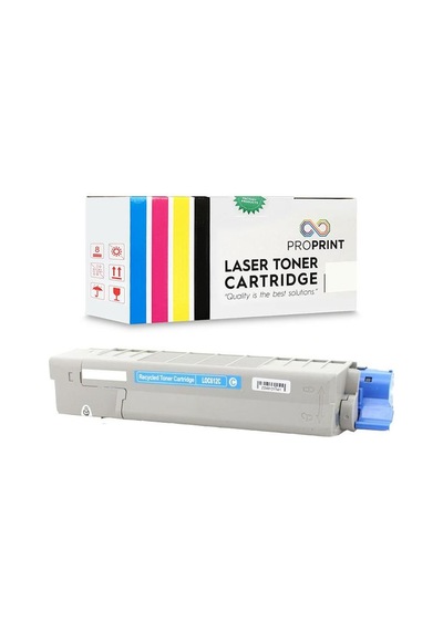 Proprint Oki Uyumlu C612-46507519 Mavi Toner - C612N
