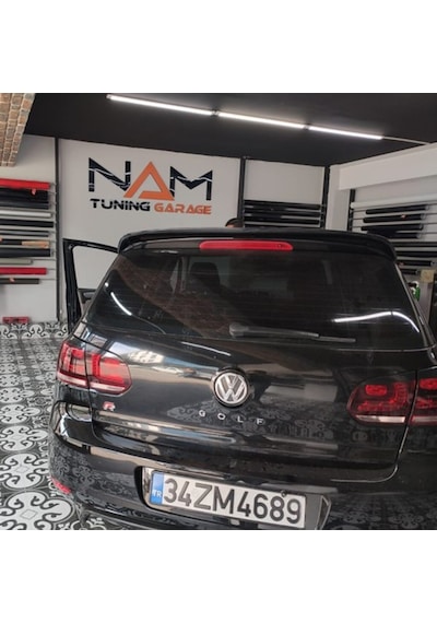 Golf Yazısı Bagaj Arması Bagaj Yazısı Gri Siyah